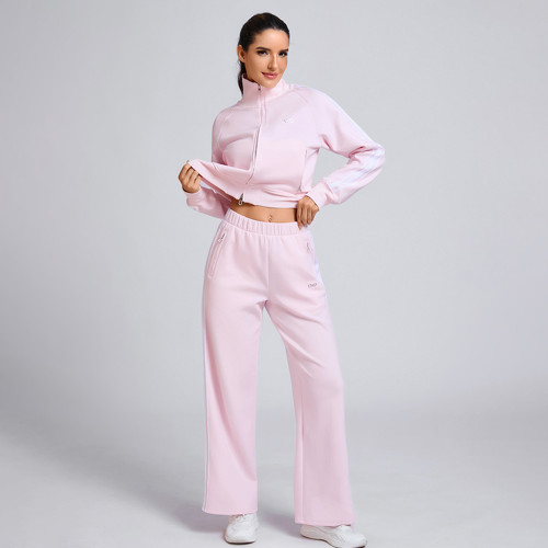 Custom Tracksuit Zip up Jacket Manufacturer |  Athletic Top Workout Gym Wear Supplier