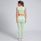 Custom Color Block Yoga Set Manufacturer | Breathable Pilates Fitness Gym Wear Supplier