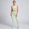 Custom Color Block Yoga Set Manufacturer | Breathable Pilates Fitness Gym Wear Supplier