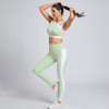 Custom Color Block Yoga Set Manufacturer | Breathable Pilates Fitness Gym Wear Supplier
