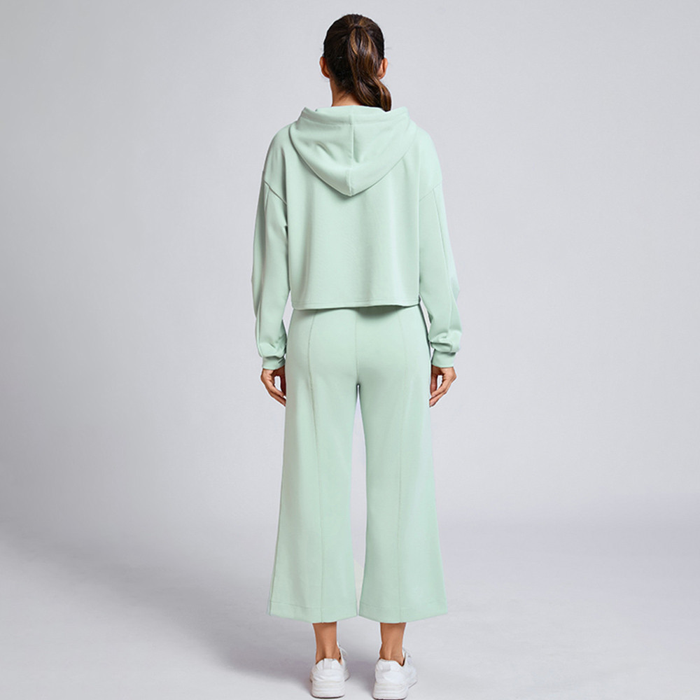Wide-Leg Pants Set