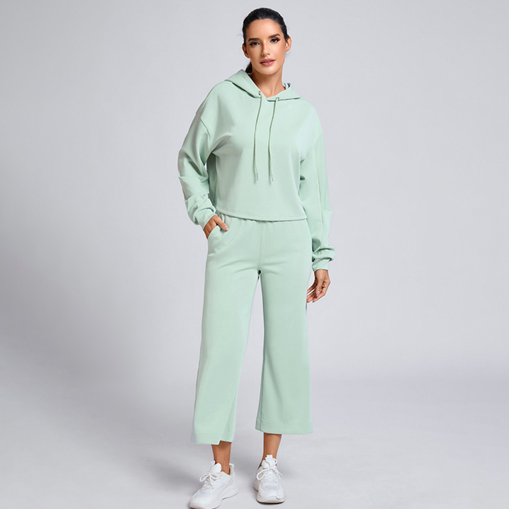 Wide-Leg Pants Set
