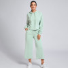 Custom Loose Hoodie Sweatsuit Manufacturer | Wide Leg Pants Sweatsuit Supplier
