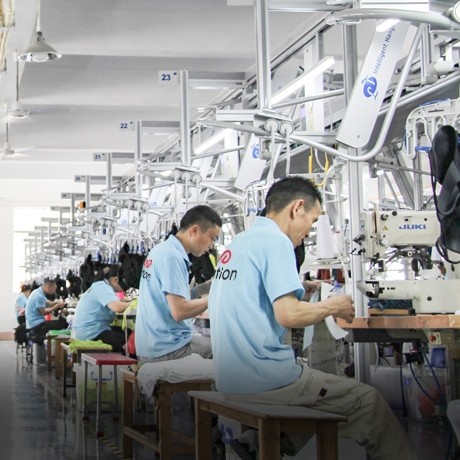 How does Eationwear support brands in achieving flexible global production?