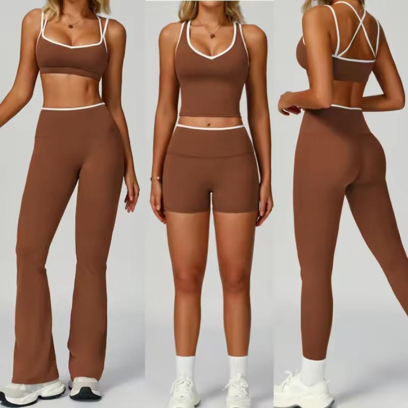 Tight-fitting Women Workout Sets Manufacturer | Yoga Gym Clothing Running suppliers