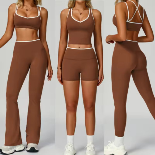 Tight-fitting Women Workout Sets Manufacturer | Yoga Gym Clothing Running suppliers