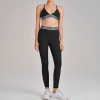 Halter Top Fashion Activewear Manufacturer | Solid Color Back Running Yoga Sportswear suppliers