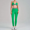 Halter Top Fashion Activewear Manufacturer | Solid Color Back Running Yoga Sportswear suppliers