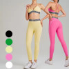Halter Top Fashion Activewear Manufacturer | Solid Color Back Running Yoga Sportswear suppliers