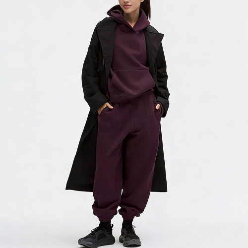 Custom Private Label Women Heavyweight Hoodie Manufacturer | Boxy Fit Hooded Sweatshirt supplier