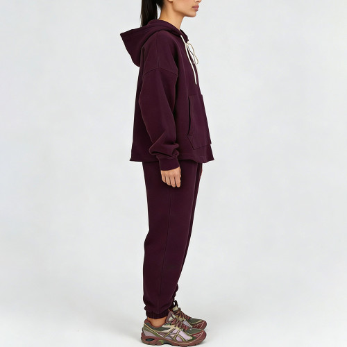 Custom Private Label Women Half Zip Hoodie Manufacturer | High Neck Pullover Hoodie supplier