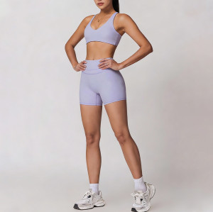 OEM Criss Cross Back Twist Sports Bra Manufacturer | Private Label Activewear Manufacturer