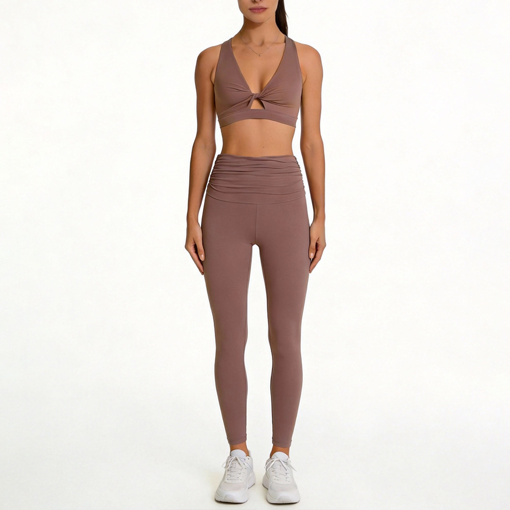 V-Neck Yoga Bra Manufacturer 