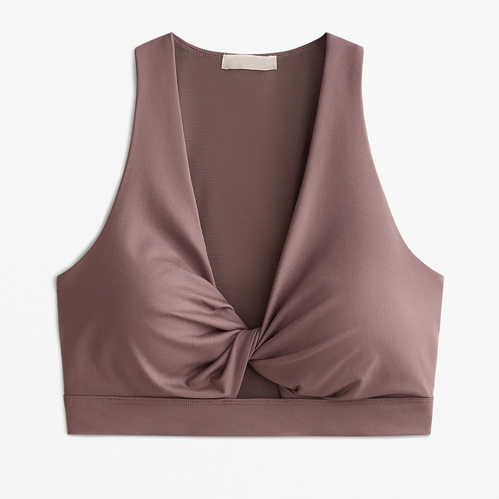 V-Neck Yoga Bra Manufacturer 