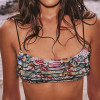 Custom Ruffle Floral Print Bikini Set Supplier | Ruffled Bottom Swimwear Manufacturer