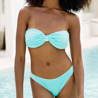 Custom OEM Bandeau Bikini Set Supplier | Wholesale Swimwear Bandeau Swimsuit Manufacturer