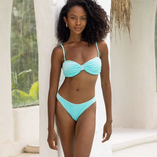 Custom OEM Bandeau Bikini Set Supplier | Wholesale Swimwear Bandeau Swimsuit Manufacturer