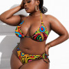 Custom OEM Plus Size Beachwear Manufacturer | Wholesale Straps String Floral Bikinis Manufacturer