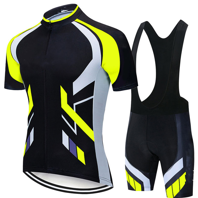 OEM Sublimation Print Men's Cycling Jersey Set supplier | Custom Cycling Wear Manufacturer