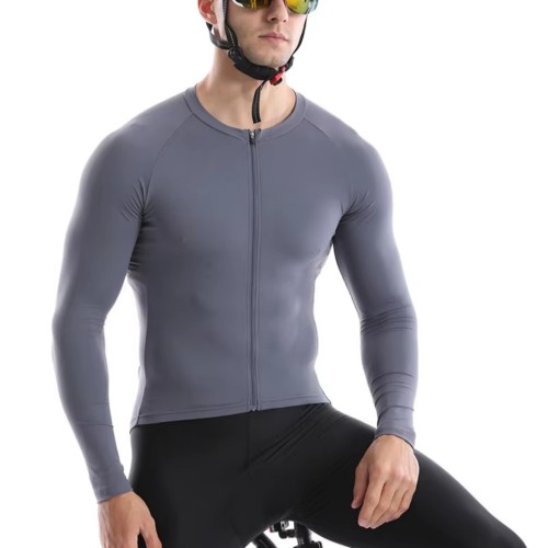 OEM Long Sleeve Cycling Jersey Set Supplier | Custom Bike Shirt and Padded Tights Manufacturer