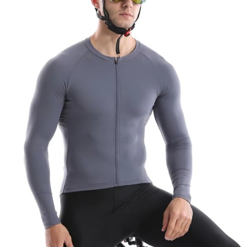 OEM Long Sleeve Cycling Jersey Set Supplier | Custom Bike Shirt and Padded Tights Manufacturer