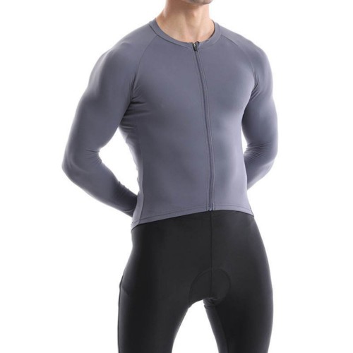 OEM Long Sleeve Cycling Jersey Set Supplier | Custom Bike Shirt and Padded Tights Manufacturer