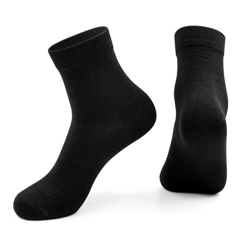Wholesale Men's 7A Antibacterial Mid-Tube Socks Manufacturer | Siro Spun Crew Socks Factory