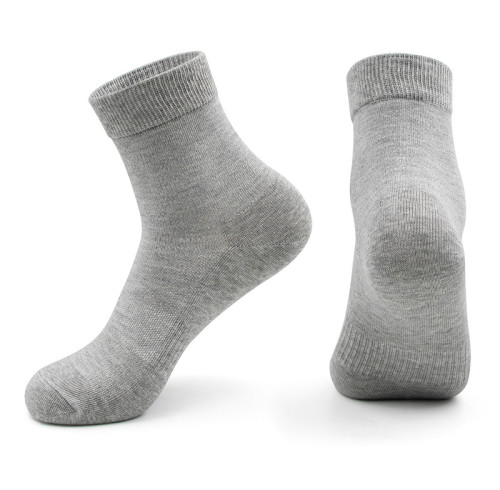 Wholesale Men's 7A Antibacterial Mid-Tube Socks Manufacturer | Siro Spun Crew Socks Factory