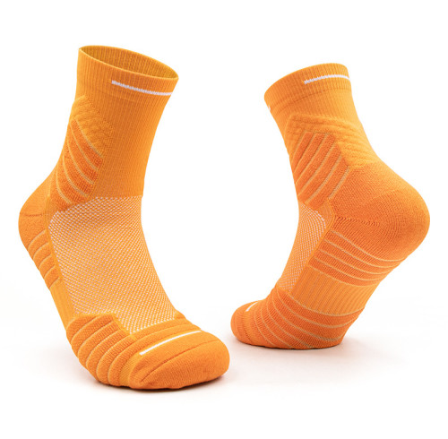 Cotton Crew Socks Factory Manufacturer | Cushioned Terry Elite Basketball Socks Training Factory