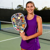 Custom Doodle Art Pickleball Racket Manufacturer | Lightweight Training Paddle Factory