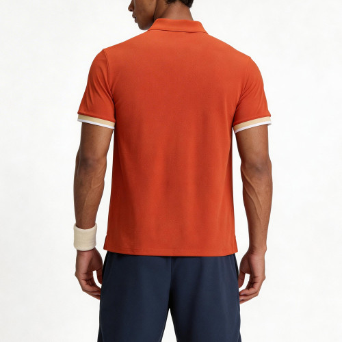 Men's Athletic Half-Zip Polo Set Supplier |Bulk Order Men's Tennis Uniform Sets Manufacturer