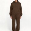 Custom Wholesale Ribbed Loungewear Set Manufacturer | OEM Pullover Joggers factory