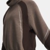 Custom Wholesale Color-Block Tracksuit Manufacturer | OEM Mock-Neck Joggers factory