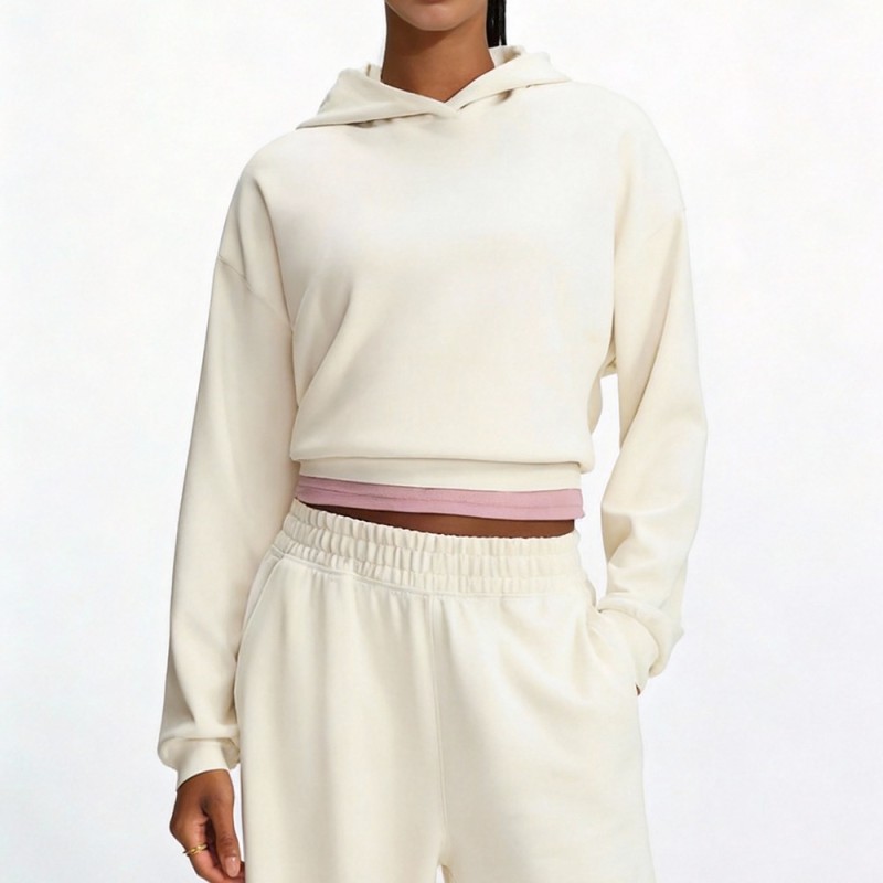 Custom Wholesale Oversized Pullover Hoodie Manufacturer | OEM Cropped Joggers factory