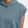Custom Wholesale Sleeveless Hoodie Set Manufacturer | OEM Cropped Tank Joggers factory