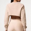 Custom Wholesale Cropped Crewneck Pullover Manufacturer | OEM High-Waist Leggings factory