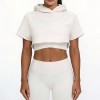 Custom Wholesale Cropped Hoodie Set Manufacturer | OEM High Waist Leggings factory