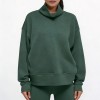 Custom Wholesale Mock Neck Pullover Set Manufacturer | OEM Wide Flare Pants factory