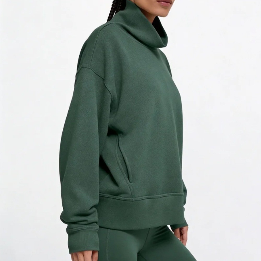 Wide-Flare Pants with Hem Slit