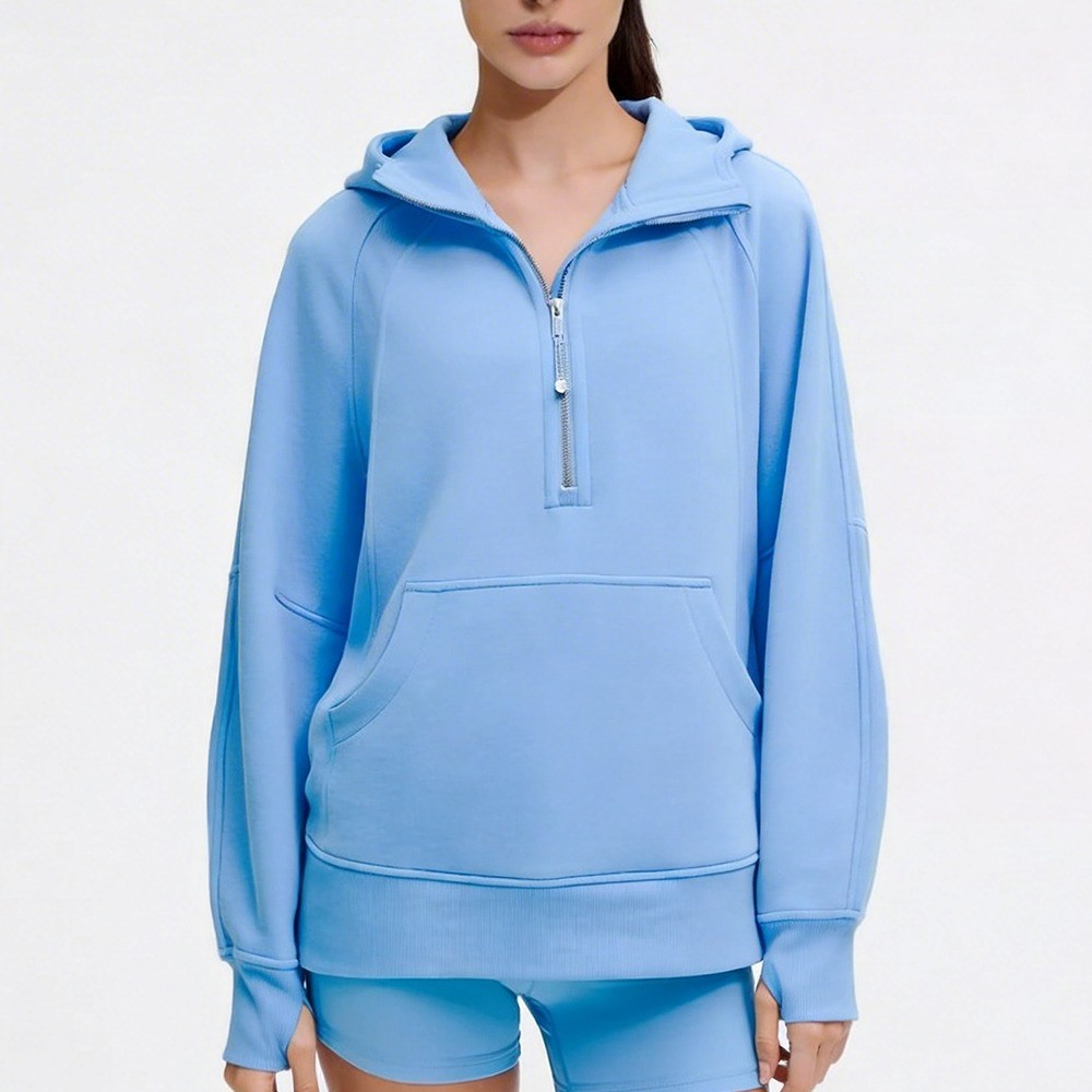 custom half zip OEM