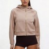 Custom Wholesale Cropped Full Zip Hoodie Bike Shorts Manufacturer | OEM Set factory