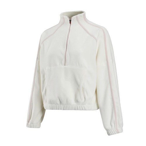 Custom Wholesale Fleece Half Zip Pullover Manufacturer | OEM Fleece factory