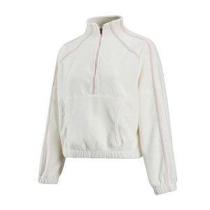 Custom Wholesale Fleece Half Zip Pullover Manufacturer | OEM Fleece factory