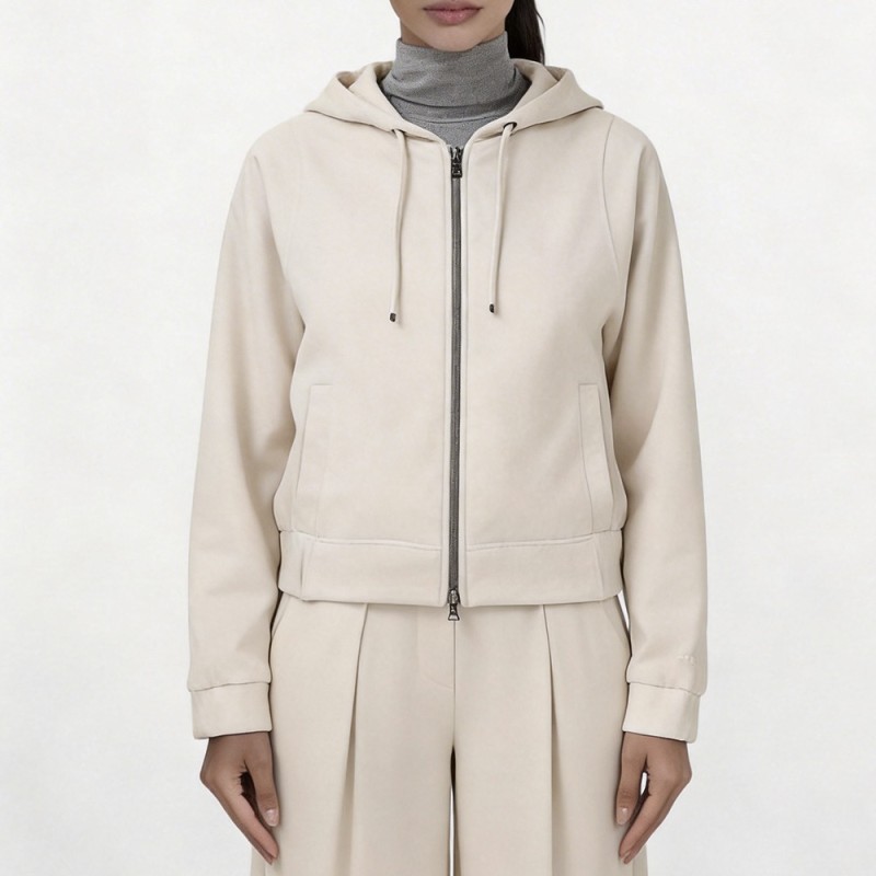Custom Wholesale Full Zip Hoodie Wide Leg Pants Manufacturer | OEM Set factory