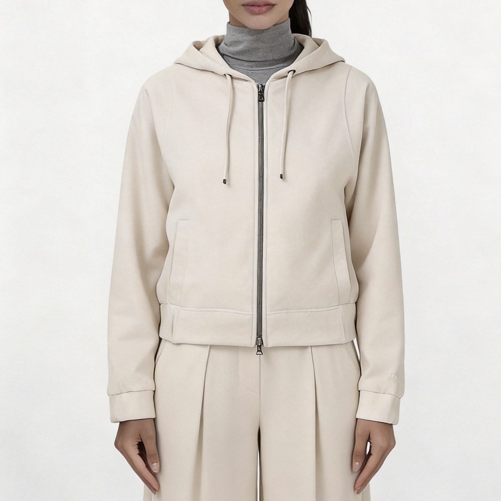 Clean Full-Zip Hoodie Front