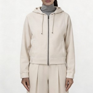 Custom Wholesale Full Zip Hoodie Wide Leg Pants Manufacturer | OEM Set factory