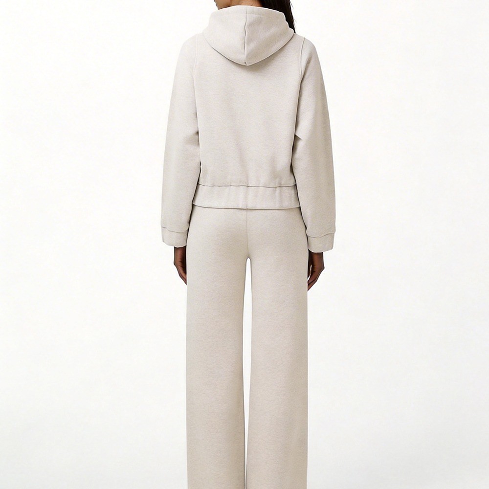 Wide-Leg Pleated Pants