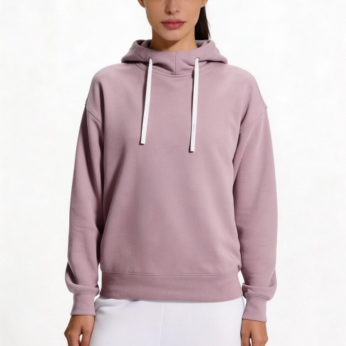 Custom Wholesale Mauve Pullover Hoodie Shorts Set Manufacturer | OEM Set factory