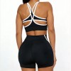 Custom Wholesale Deep-V Sports Bra Set Manufacturer | OEM Studio Activewear factory