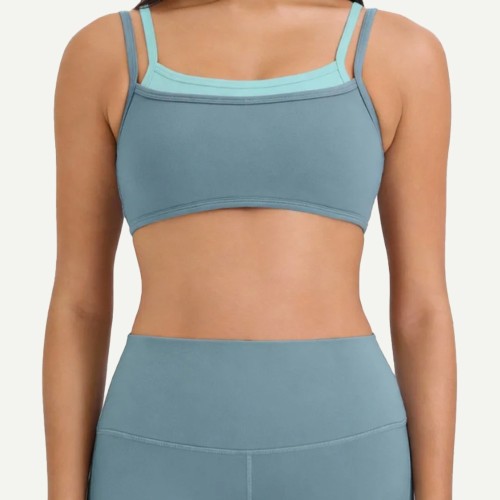 Custom Wholesale Cami Sports Bra Set Manufacturer | OEM Yoga Leggings factory